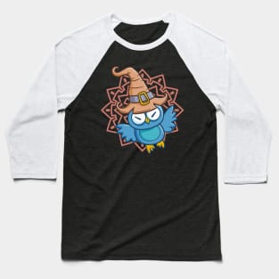 Owl Wizzard Baseball T-Shirt